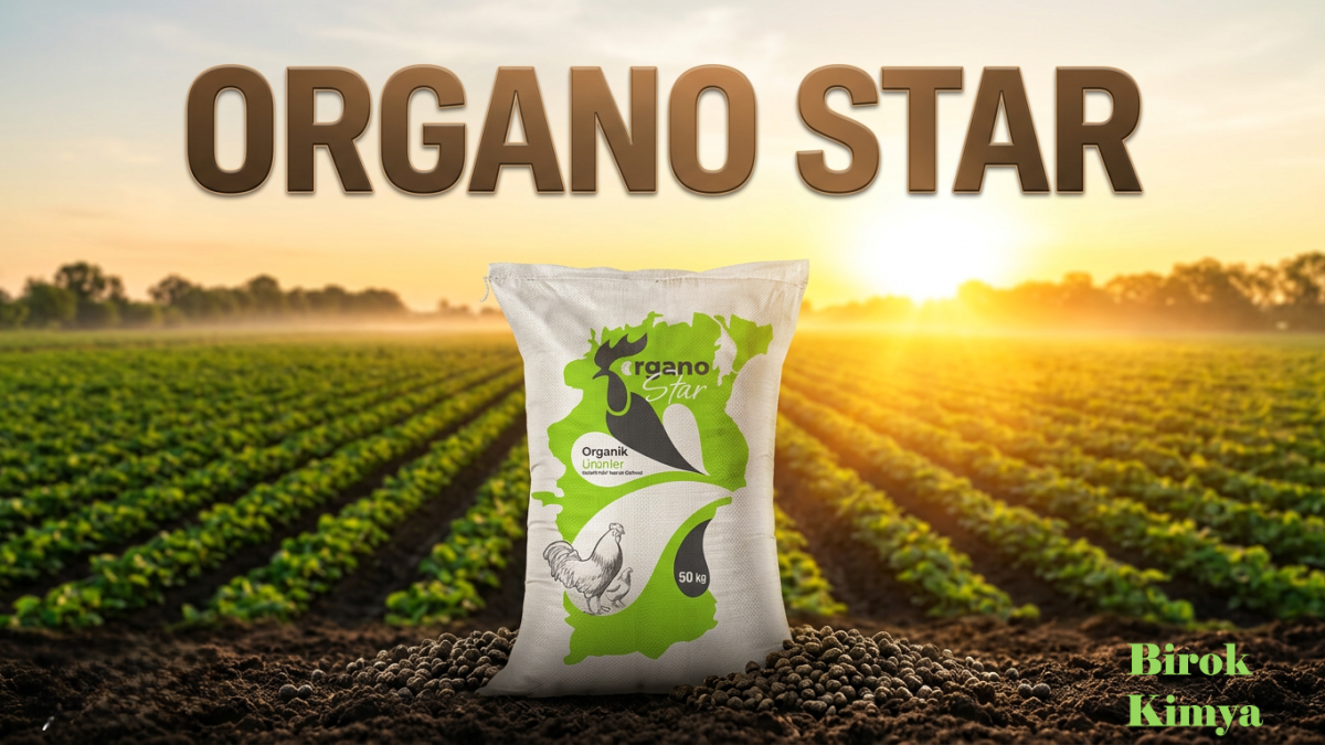 ORGANO STAR  Fermente edilmiş Organik garanül Tavuk gübresi 50 kg çuval
